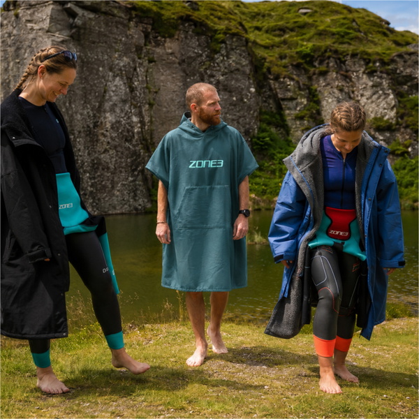 2026 ZONE3 Microfibre Changing Robe OW26UMFP127 - Teal
